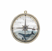 That's Mine Wallsticker Whale Compass